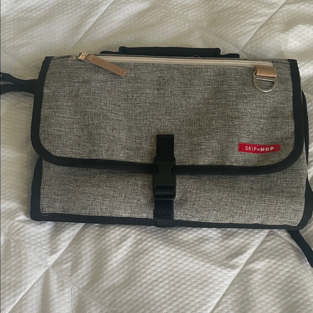 Skip Hop Black and Gray Changing Pad